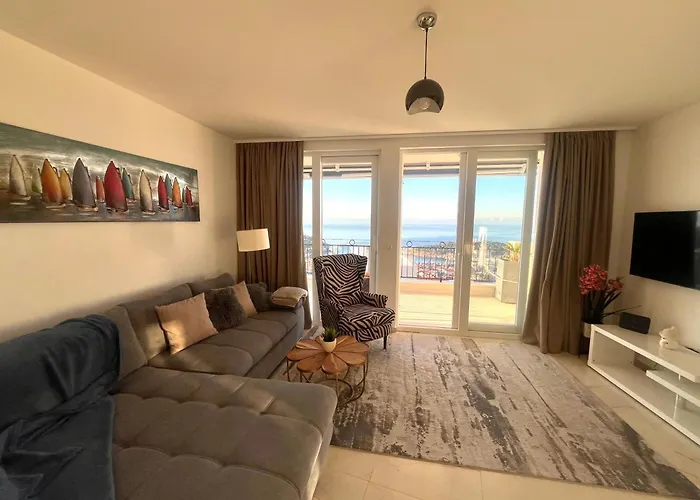 Daire Luxus App Rubin Mit Traumblick Pool Balkon Lift *